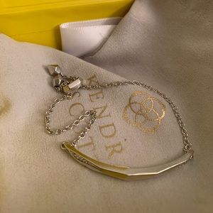 Kendra Scott Angela bracelet in rhodium